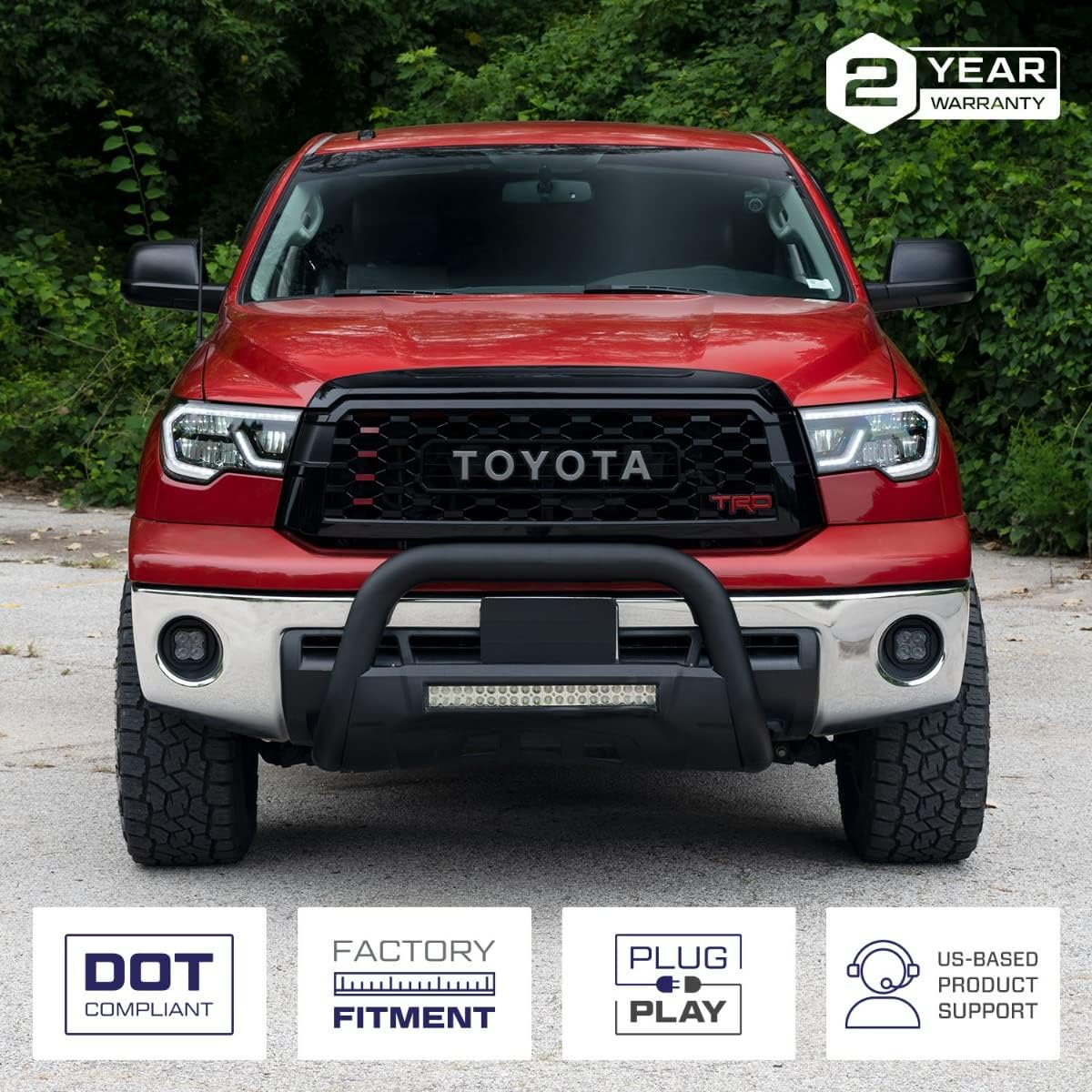 Form Lighting Sequential LED Headlights compatible with Toyota Sequoia 2008-2017 (pair)