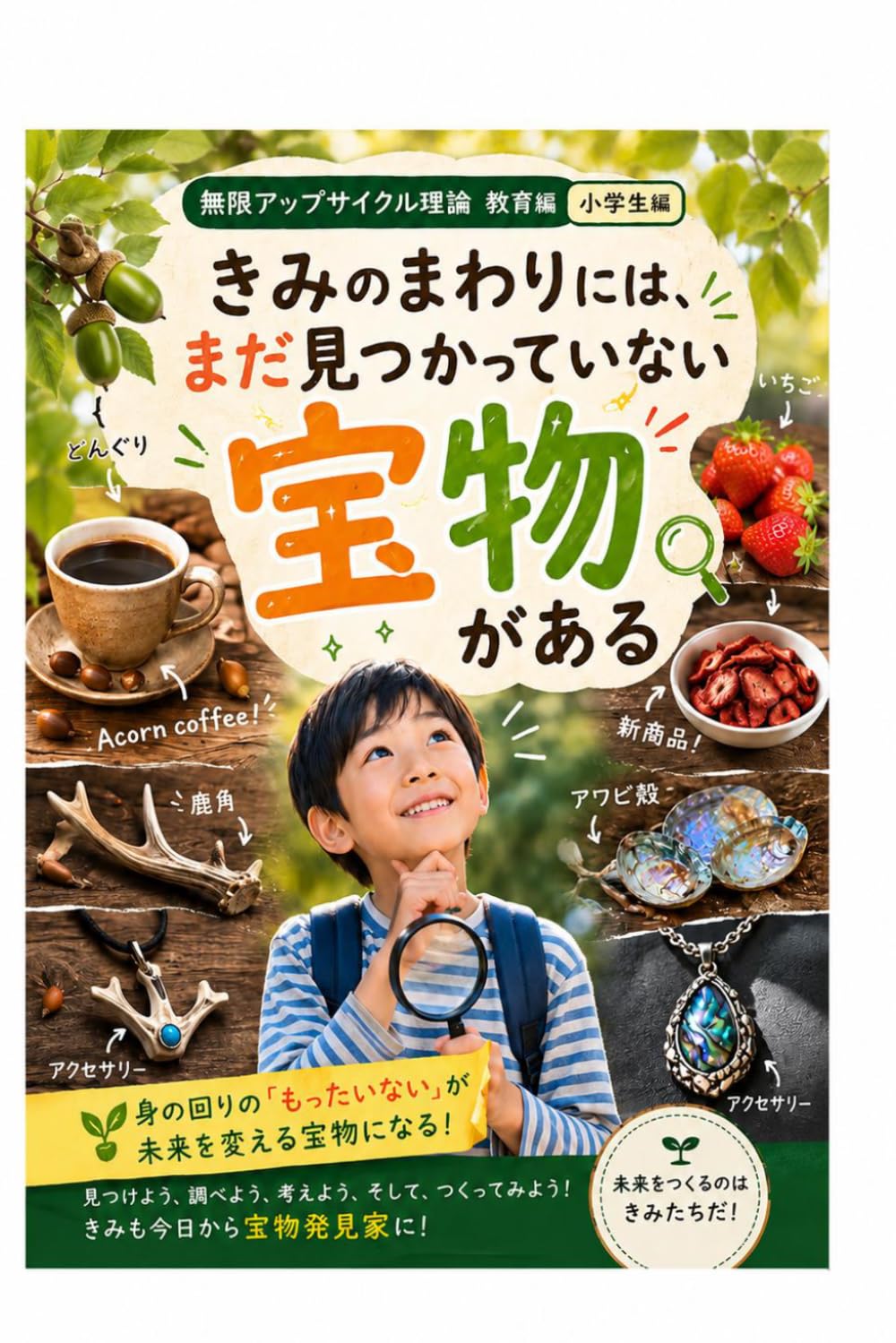 無限アップサイクル理論 教育編 小学生編: きみのまわりには、まだ見つかっていない宝物がある