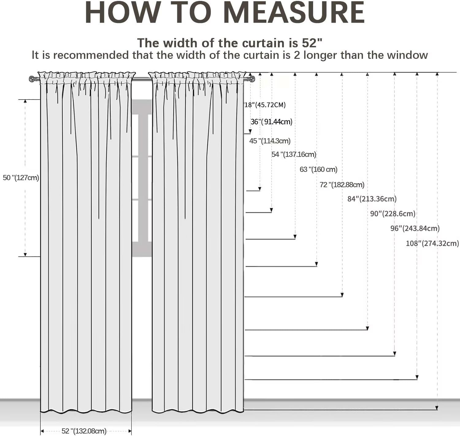 youleyar Solid Sheer Rod Pocket Curtain Voile Draperies 2 Panels White Beige Black Grey Coffee 52 Inch Width 84 Inch Long 1 Pair for Kitchen Bedroom Children Living Room Yard(Light Pink,52Wｘ84L) - Image 8