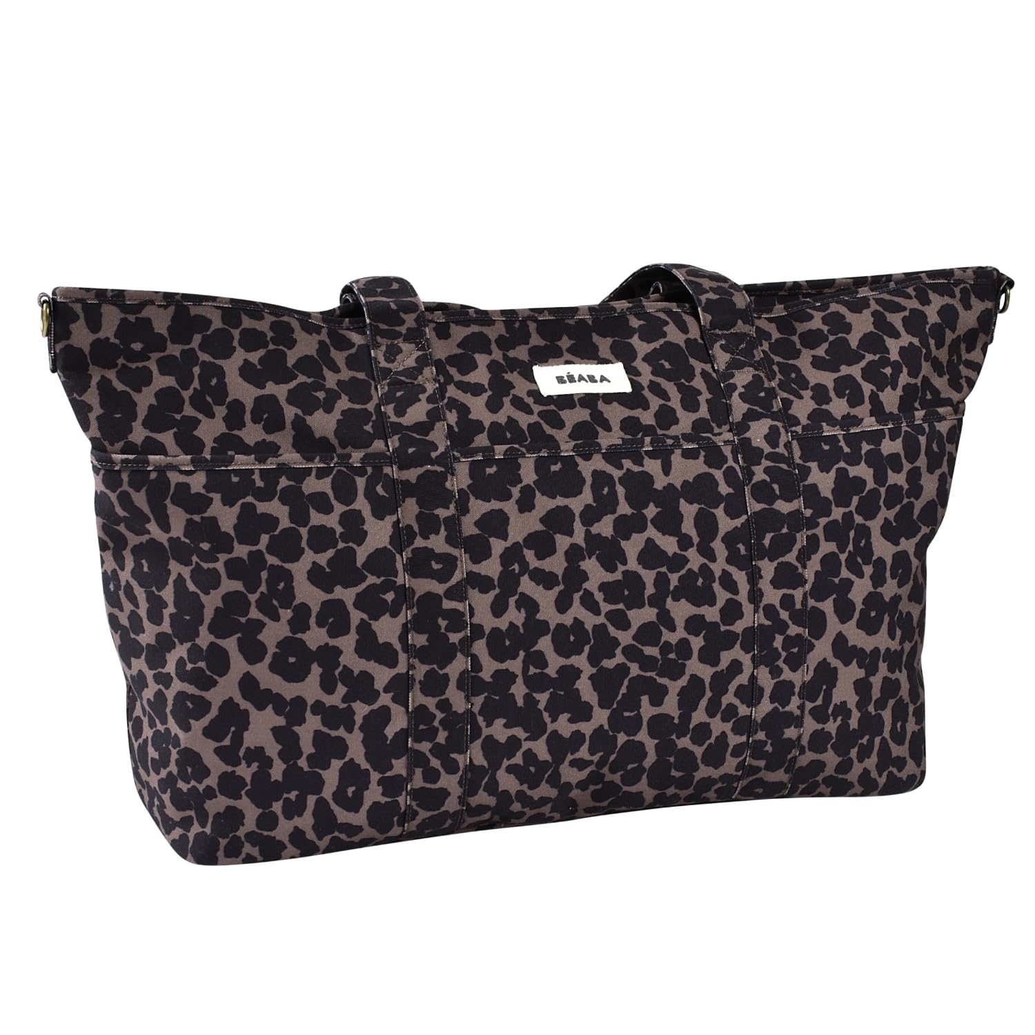 BÉABA Sac à Langer Madrid XXL 44L Tote Bag Grande Capacité avec 11 Poches Isotherme Attache Poussette Intégrée Tapis Matelassé