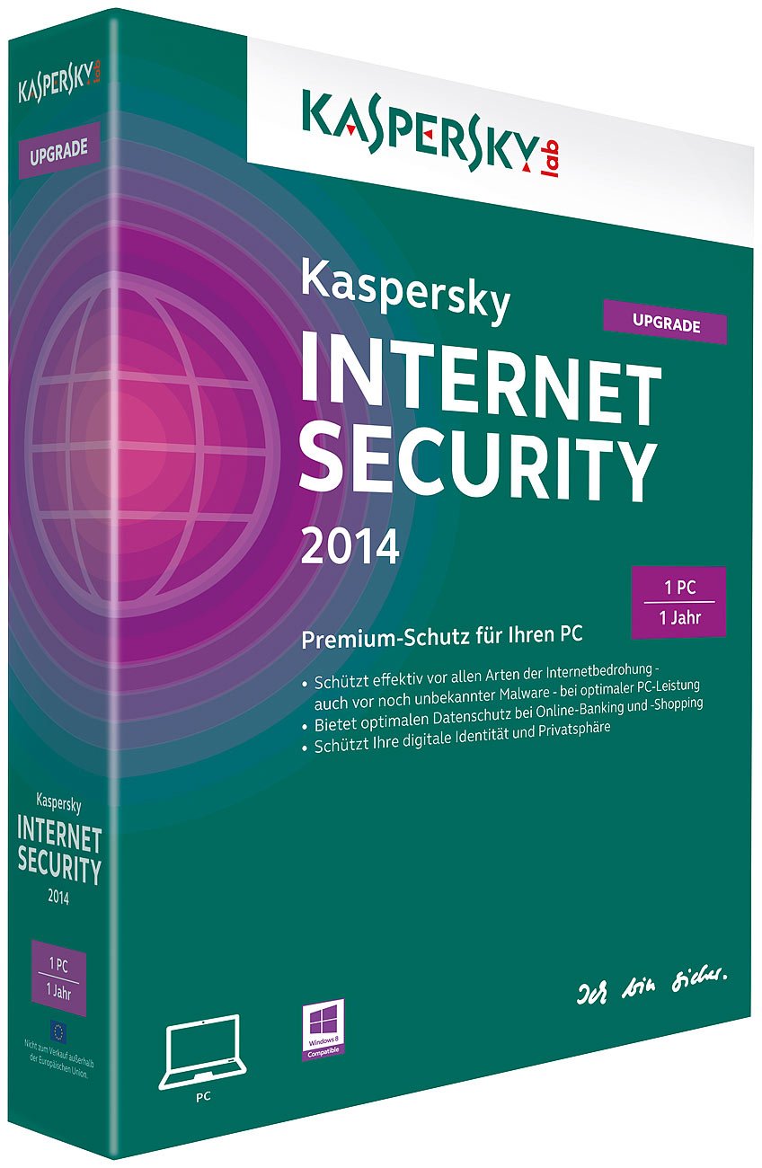 Kaspersky Internet Security 2014 Upgrade - 1 PC