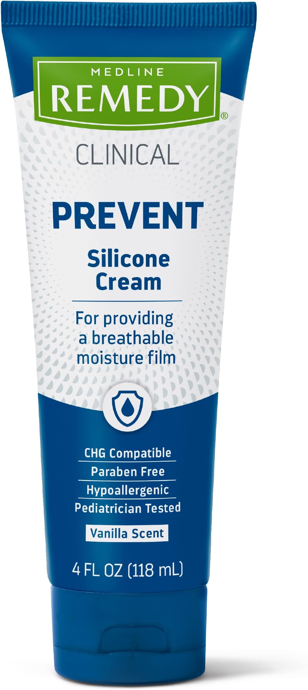 Remedy Clinical Silicone Cream, Vanilla Scented, 4 oz.