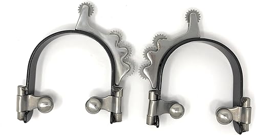 Miniatura 2 de AJ Tack Espuelas de parachoques horizontales para hombre