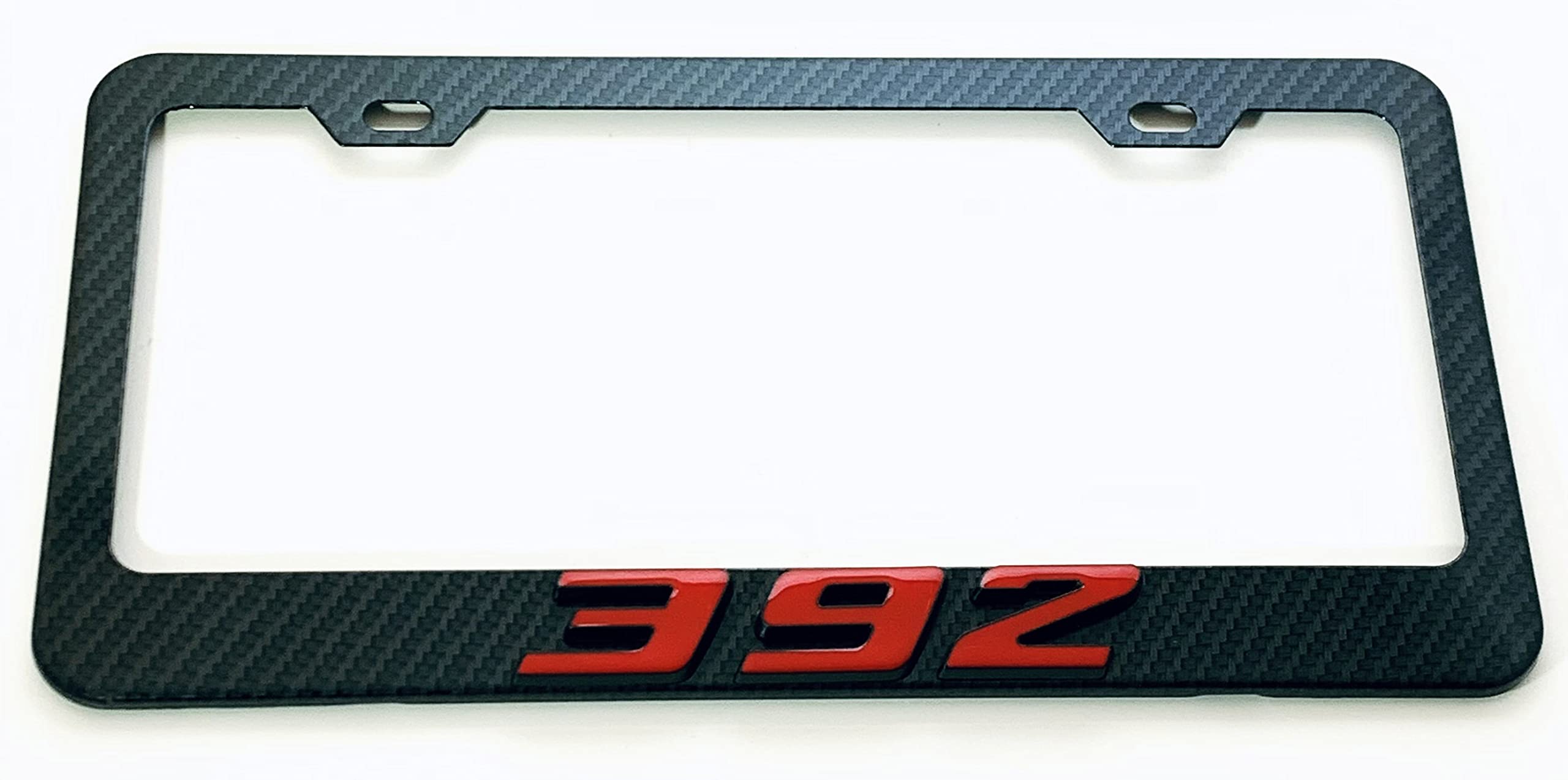 Mesport Carbon Fiber Stainless Steel Superman Sport License Plate Cover Frames Holder W/Screw Caps Universal Superman (1)