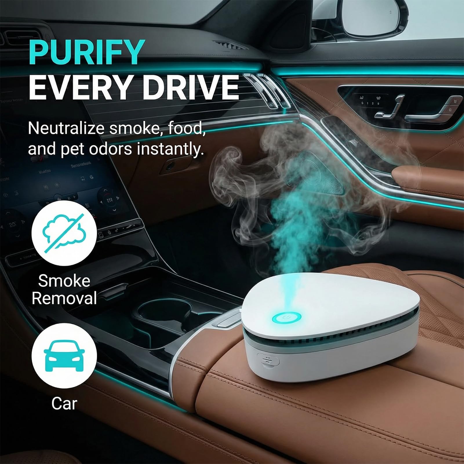 air purifier for cigarette smell Amazon.com: Odor Remover Machine for Smoke Smell, Smoke Odor Remover, Odor  Remover for Smoke Smell, Mini Ultimate Odor Purifier for  Home,Car,Refrigerator,Shoe Cabinet : Home & Kitchen
