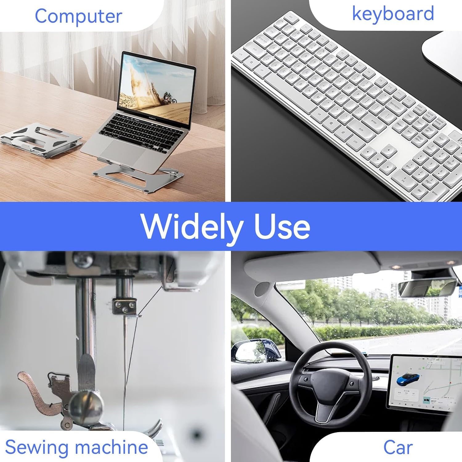 10PCS Double Ended Sewing Machine Cleaning Brush, Double Sided Applicator Brush Multi Purpose Cleaning Brush for Keyboard, Automobile and Tight Spaces, 5.71 Inch Lint Removal Tool Set