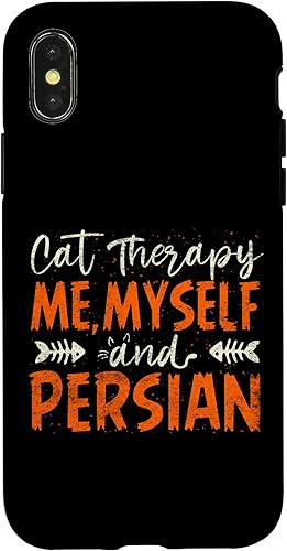 iPhone XXS Me, Myself And Persian Thérapie Par Les Chats Case