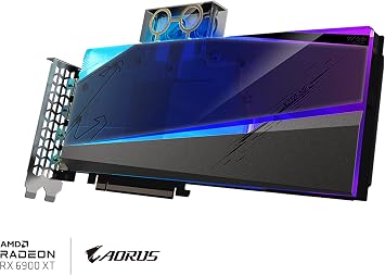 GIGABYTE AORUS Radeon RX 6900 XT Xtreme WATERFORCE WB 16G Graphics Card WaterFORCE Water Block Cooling System 16GB 256bit GDDR6 GV-R69XTAORUSX WB-16GD Video Card
