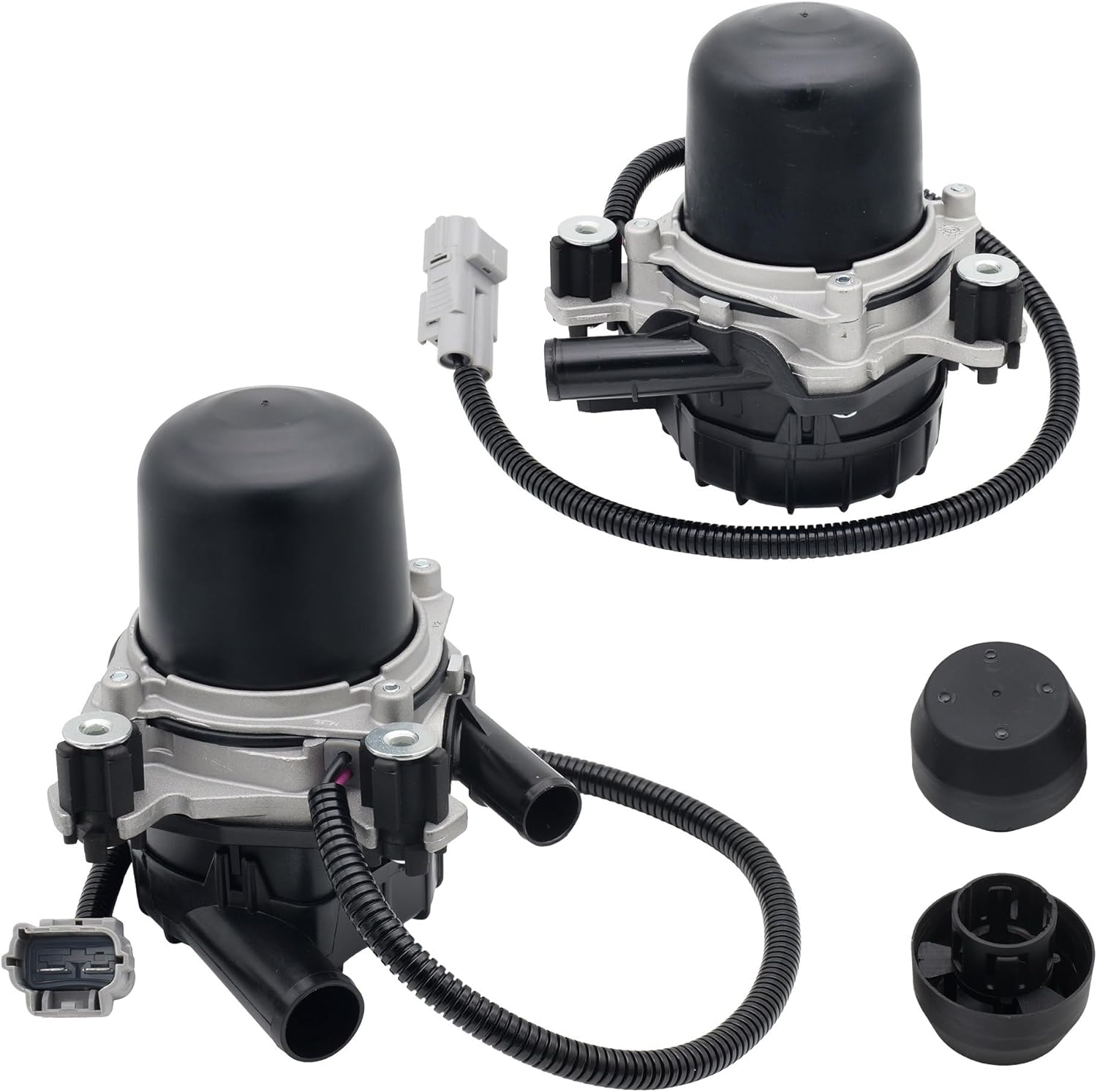 OKAY MOTOR Secondary Air Pump (2-pack) for 2007 2008-2013 Toyota Tundra Land Cruiser Sequoia 2008-2013 Lexus LX570 4.6L 4.7L 5.7L 17610-0S010 10200231AA 33-2504M