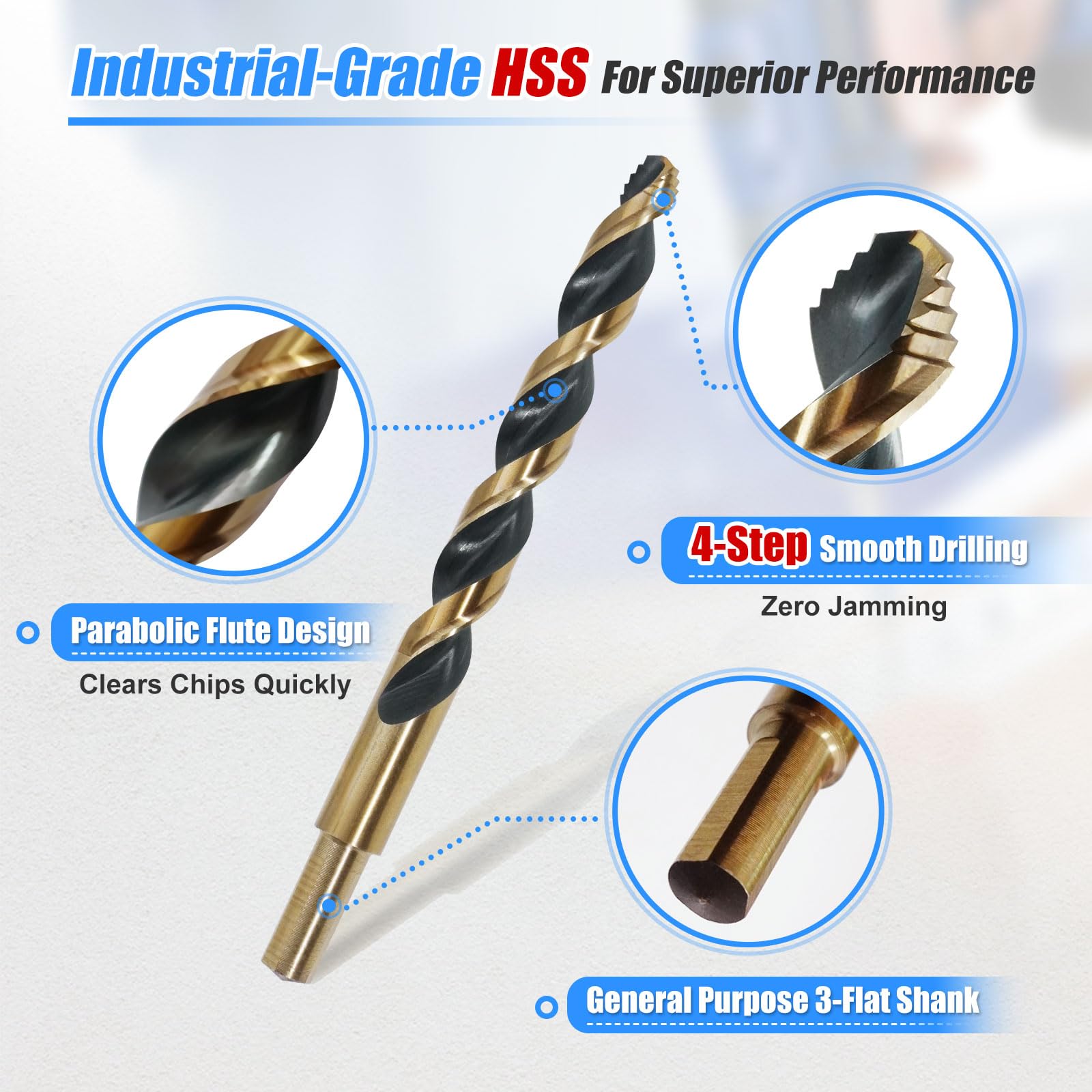 Highfire Drill Bit Set - 29 Piece HSS -3