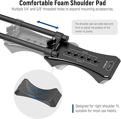 Miniatura 13 de Neewer - Sistema de grabación de video para cámaras Canon, Nikon, Sony y otras cámaras DSLR