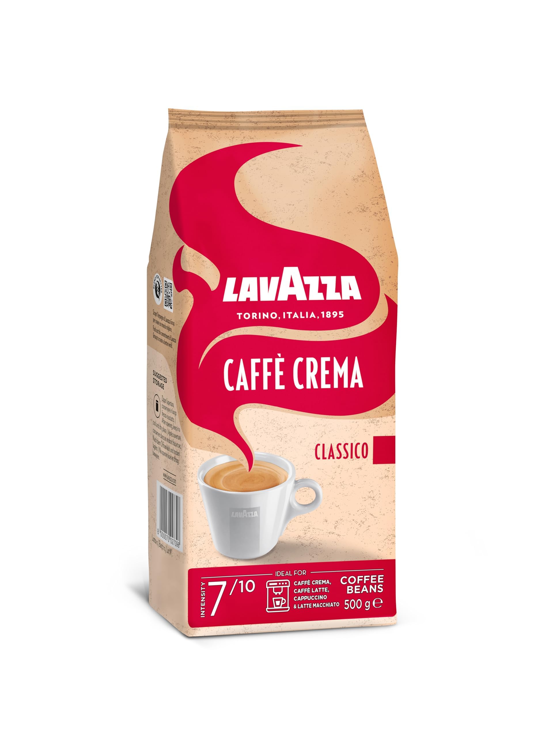 Lavazza Kaffeebohnen Caffè Crema Classico, 500 g