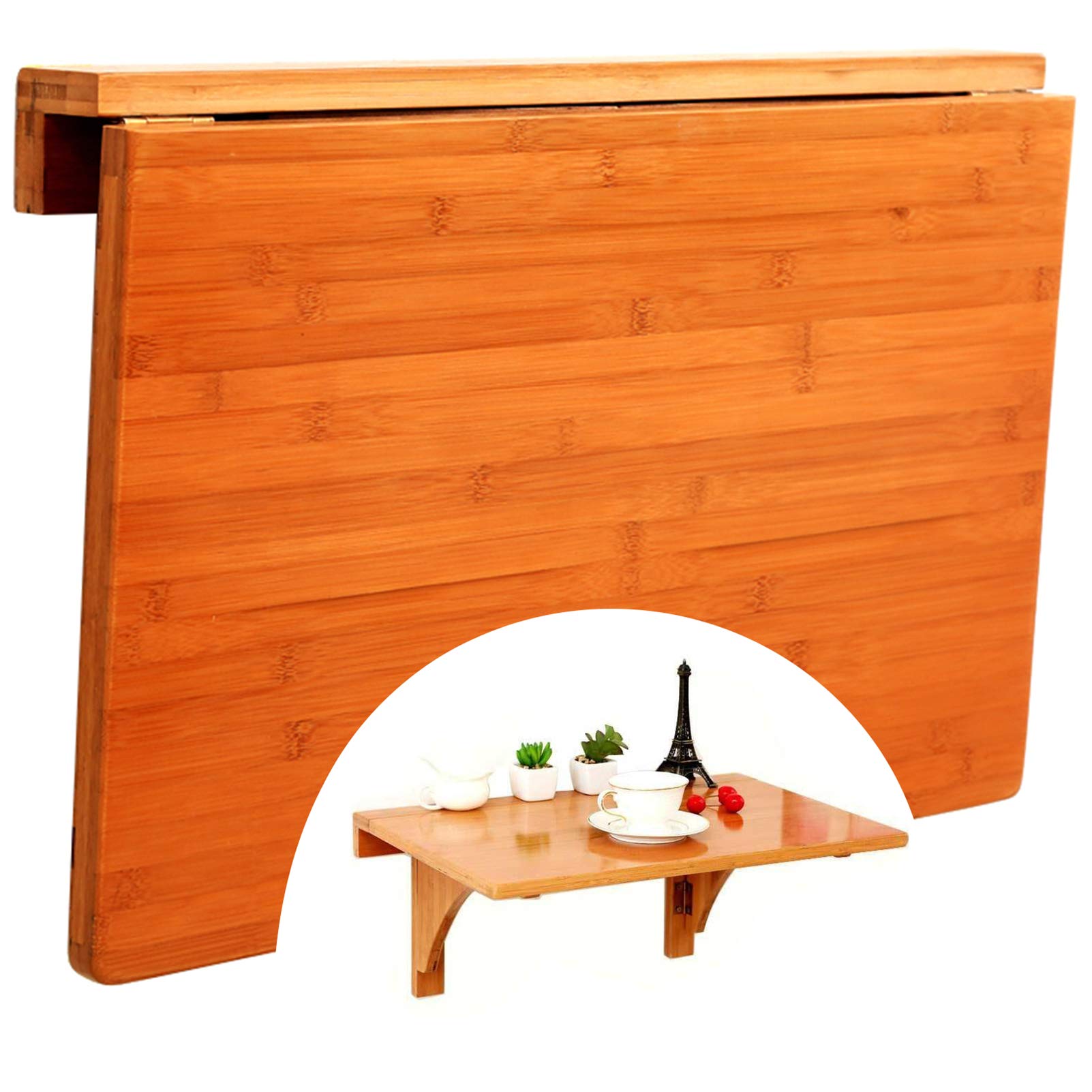 Table à manger de cuisine murale rabattable et bureau pour ordinateur pliable