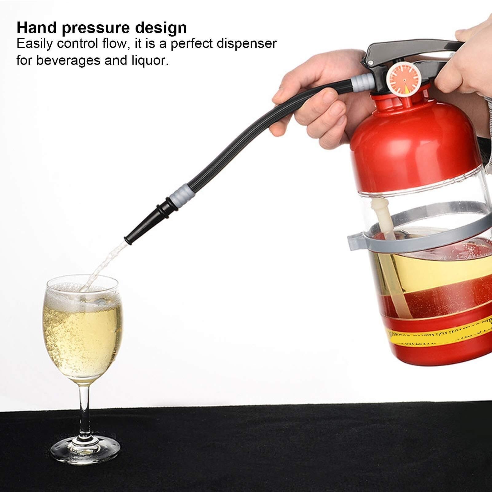 Dispensador De Cerveza Dispensador De Licor De 1,5 L, Extintor Portátil, Dispensador De Cerveza Barril Cerveza Grifo Cerveza