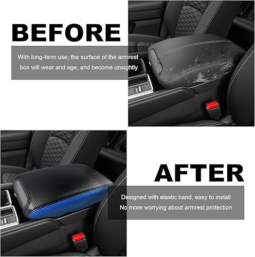 Vista 66 de YEE PIN Civic - Funda para reposabrazos Civic de 10ª generación, tapas para reposabrazos Civic Thenice para 10ª generación Civic 2018-2021, cubierta