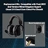 交換用ゲームマイク ポスト2022年版 有線 Kingston HyperX Cloud 2 II Cloud Core Cloud Pro CloudX PS4 Xbox One コンピューター PC ゲームヘッドセット 取り外し可能なノイズキャンセリングマイク