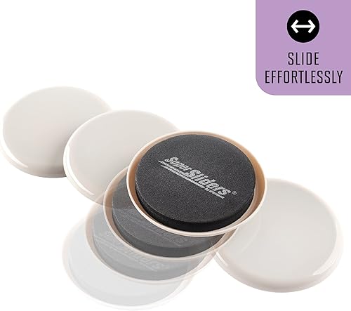 Miniatura 5 de SuperSliders 4763395N Deslizadores de muebles reutilizables para alfombras, mueve fácilmente y rápido cualquier artículo