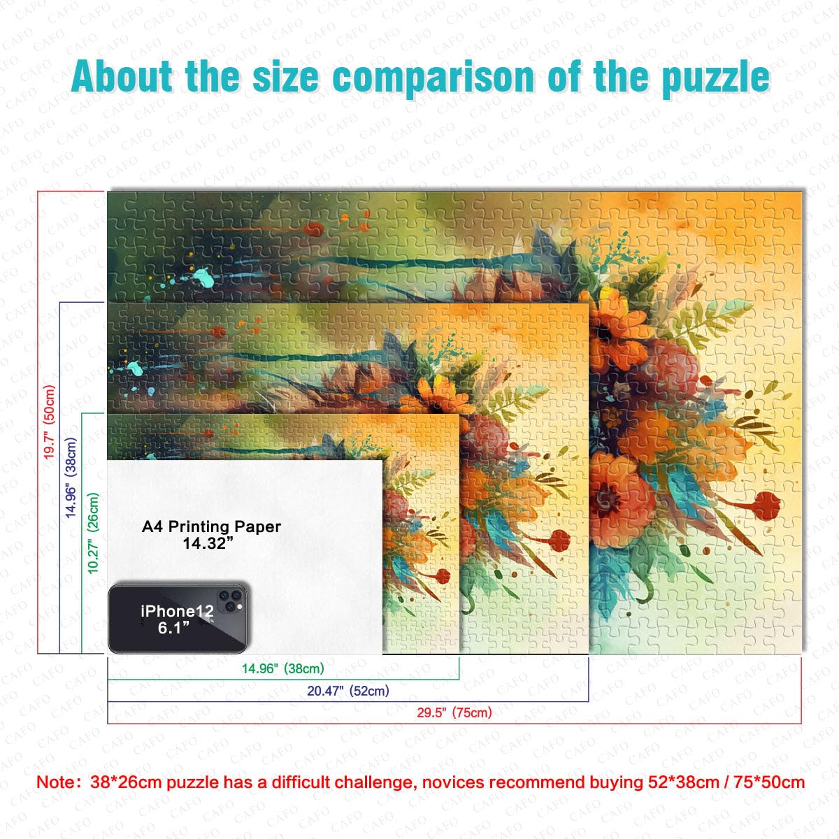 Puzzle 2000 pièces pour Adultes Puzzle Bébé Lion Jeux éducatifs Difficile à compléter mais Amusant et Humoristique 27,56 po x 39,37 po pour Adolescent 14+