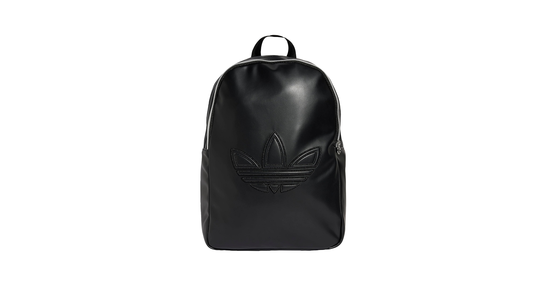 新品adidasポリウレタン トレフォイルアウトライン バックパックIY4056 adidas】ポリウレタン トレフォイルアウトライン バックパック