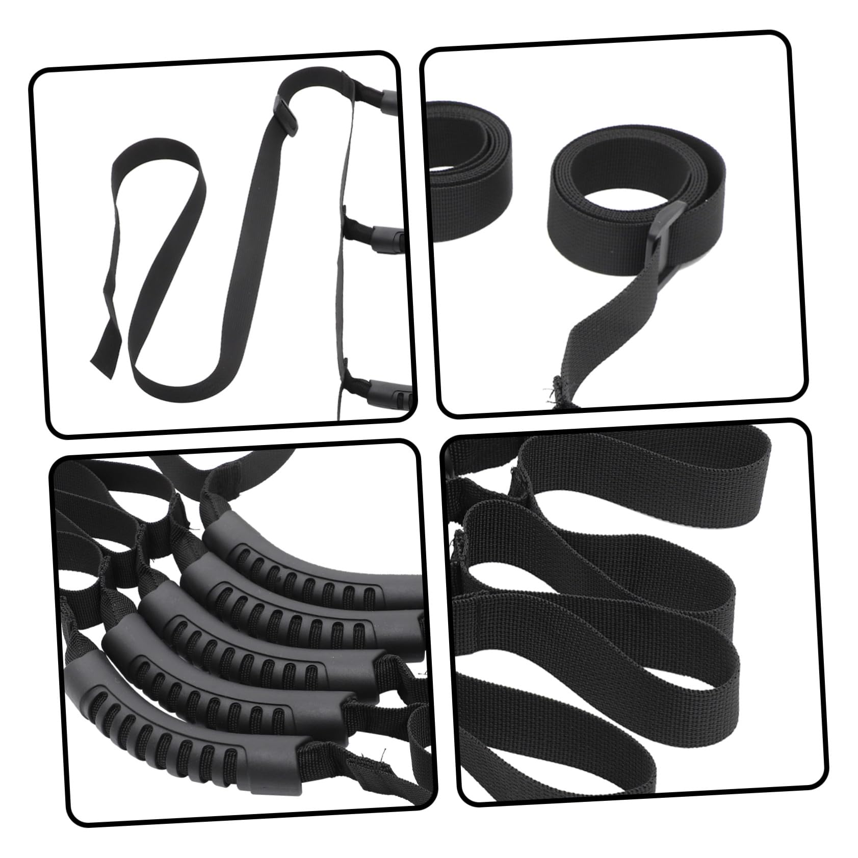 Ipetboom Scaletta da Letto Regolabile Maniglia Comoda per Anziani e Disabili, Cinghia in Nylon ed Eva Facile da Installare, per L'uso a Letto