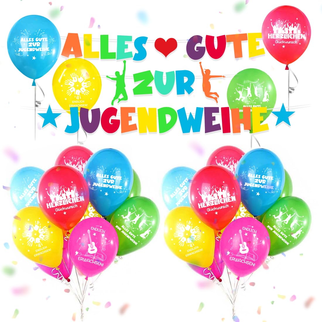 Was Ziehe Ich Als Mutter Zur Jugendweihe An Alles Gute zur Jugendweihe Banner Jugendweihe Deko Mädchen Junge