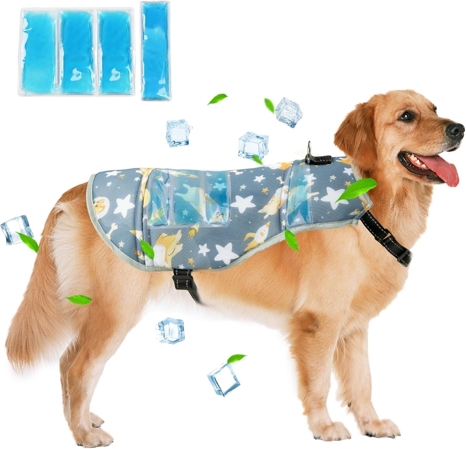 Paw Legend Dog Cooling Vest with Ice Pack Cooling Vest for