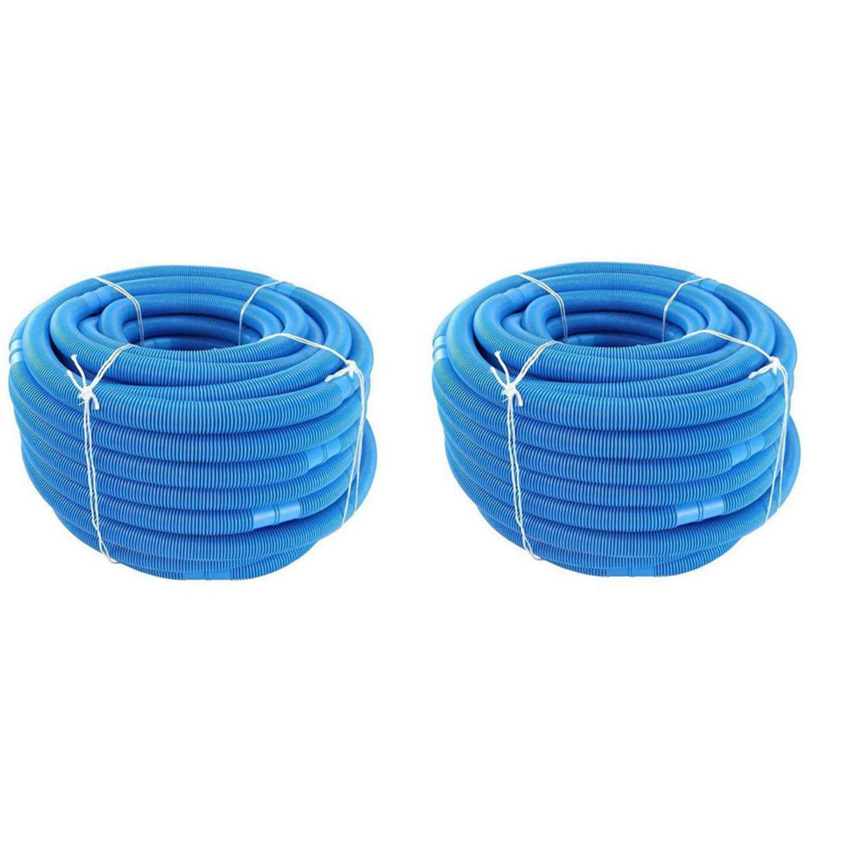 Hndhbfgrt Blue 2X 8M Swimming Pool Vacuum Cleaner Hose Suction Swimming Replacement Pipe Pool Cleaner Tool Swimming Pool Cleaning Hose