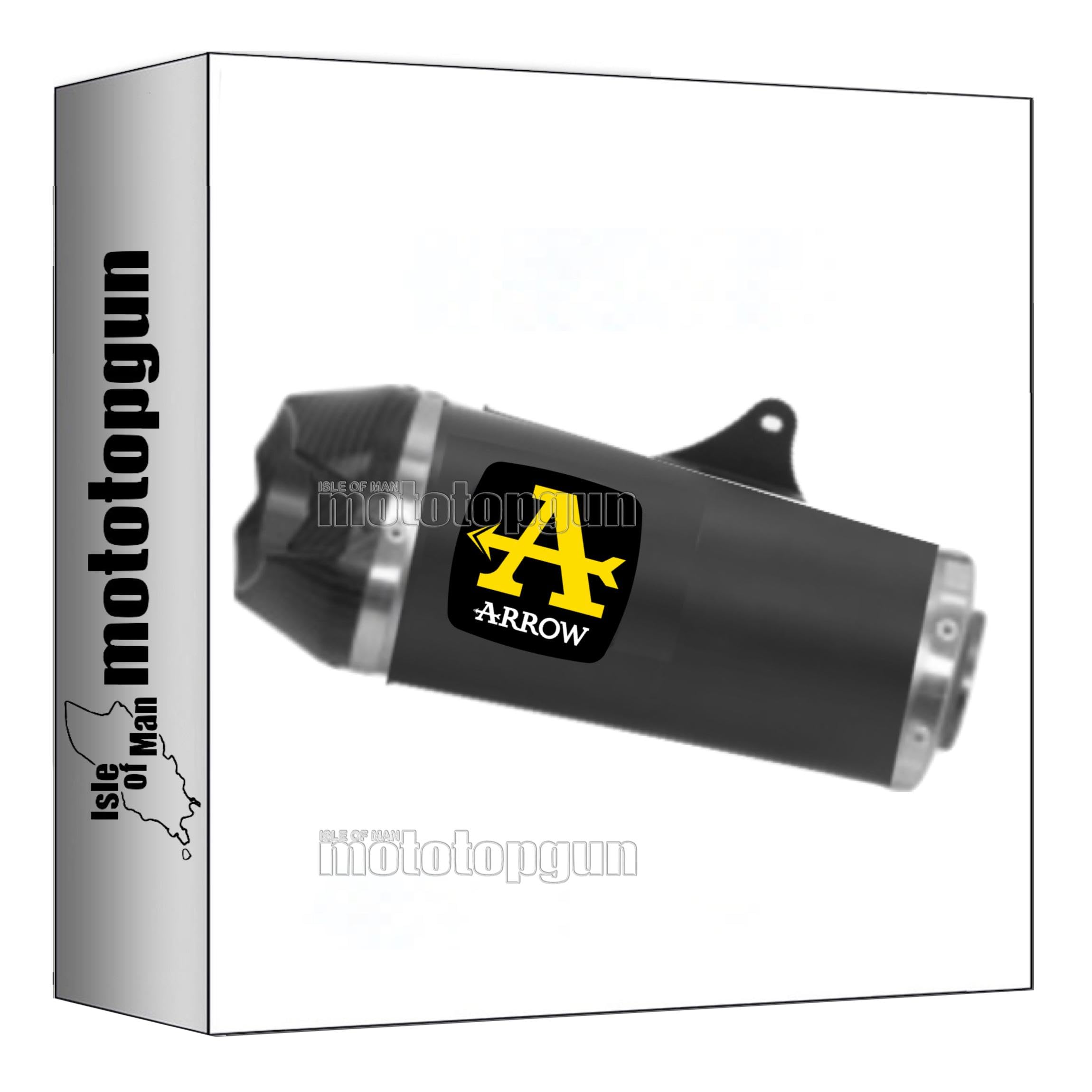 Arrow 71920PKN pot echappement noir pour Yamaha Tracer 700 2020