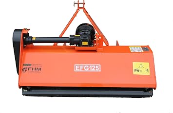 Farmer Helper 48" Standard Multi-Duty Flail Mower Cat.I 3pt 20+HP Rating FH-EFG125 Requires a Tractor. Not a standalone Unit.