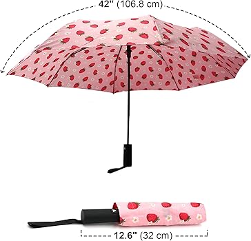 Amazon.com: Nollia Windproof Automatic Travel Umbrella, Compact