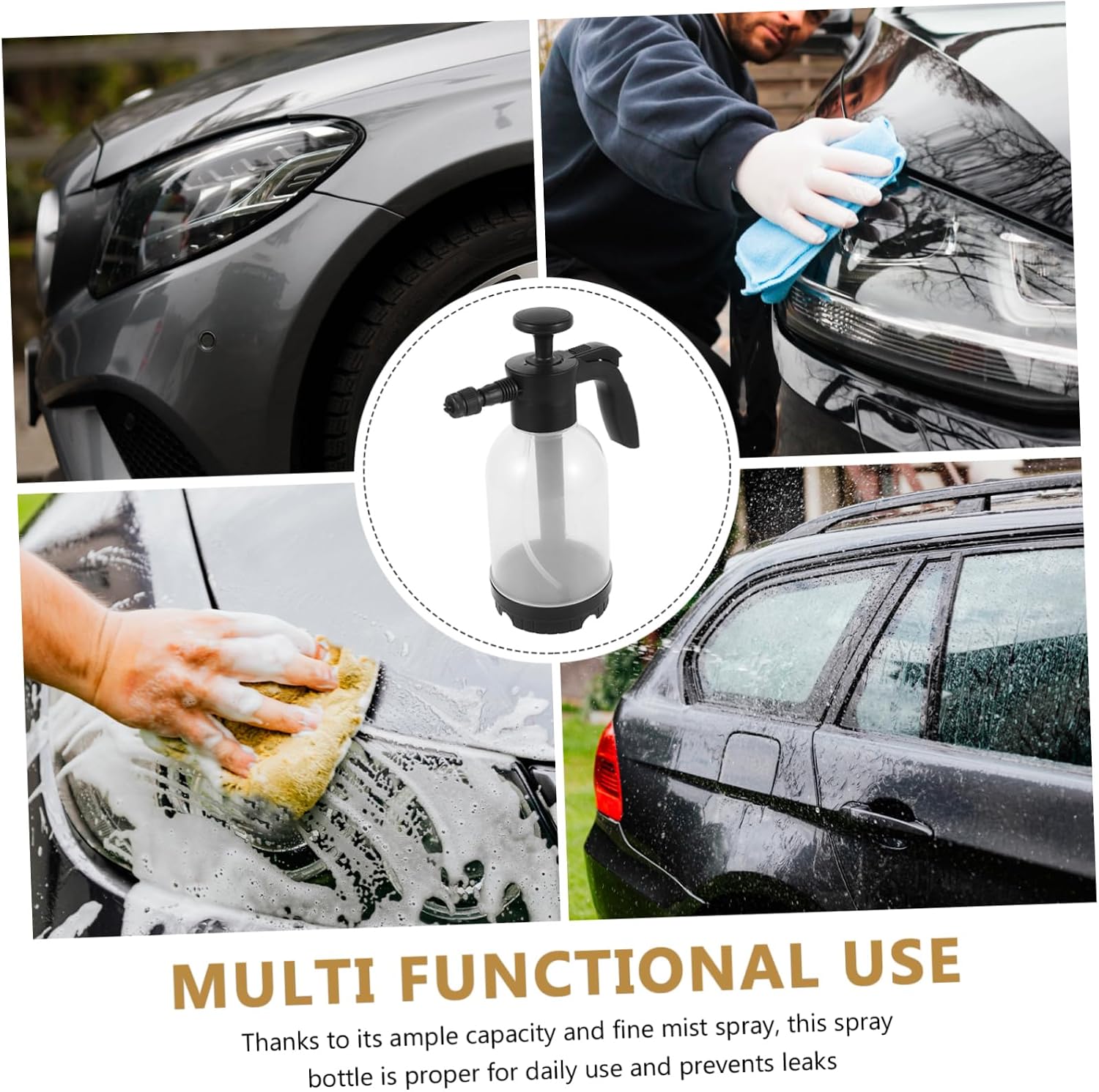 Manual Pressure Foam Sprayer Pump Sprayer for Car and Garden Use Car Wash