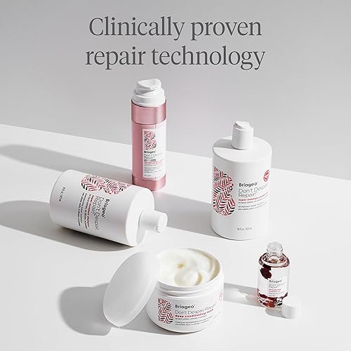 Miniatura 7 de Briogeo No te desesperes, repara! Acondicionador de súper humedad, para cabello seco y dañado, hidratante capilar con aceite de argán, vegano, sin