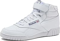 Reebok EX-O-FIT HI Retro High Top Basketball Shoes Men - Leather Comfort, Durable Traction, All-Day Support