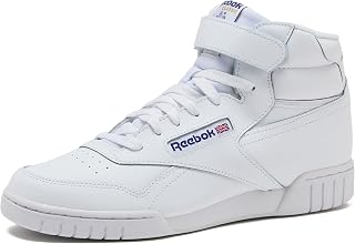 Reebok EX-O-FIT HI Retro High Top Basketball Shoes Men - Leather Comfort, Durable Traction, All-Day Support