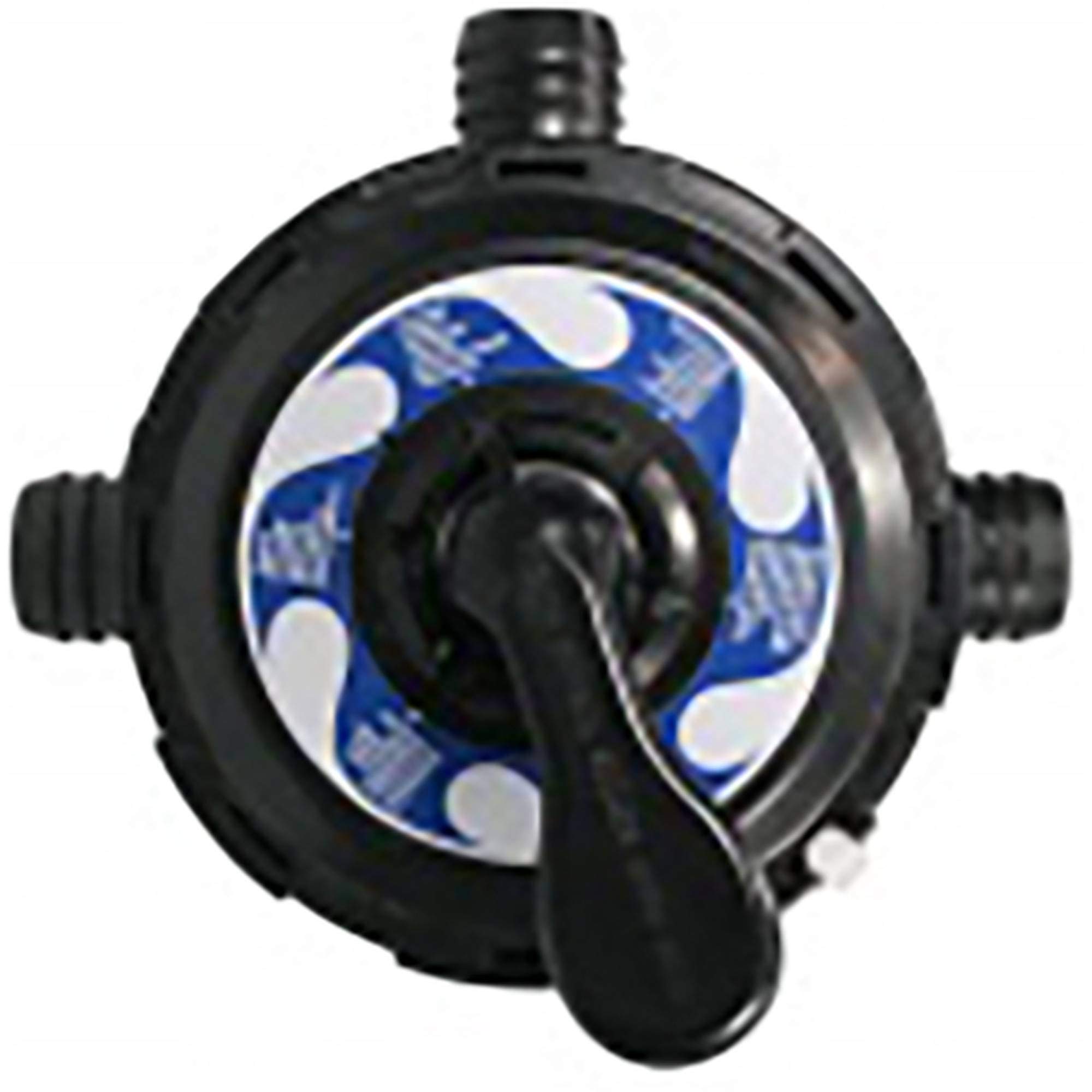 Waterman SF 128 - Filtro de Arena, Motor Depuradora Piscina (4 m3/h, Potencia de Bomba, Válvula de 6 Vías, 15 kg)