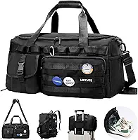 Bolsa Viagem Academia Impermeável Masculina Feminina 4 em 1, Mochila Gym Bag Grande com Compartimento para Sapatos e Itens Molhados, Ideal para Treino, Fitness e Uso Diário