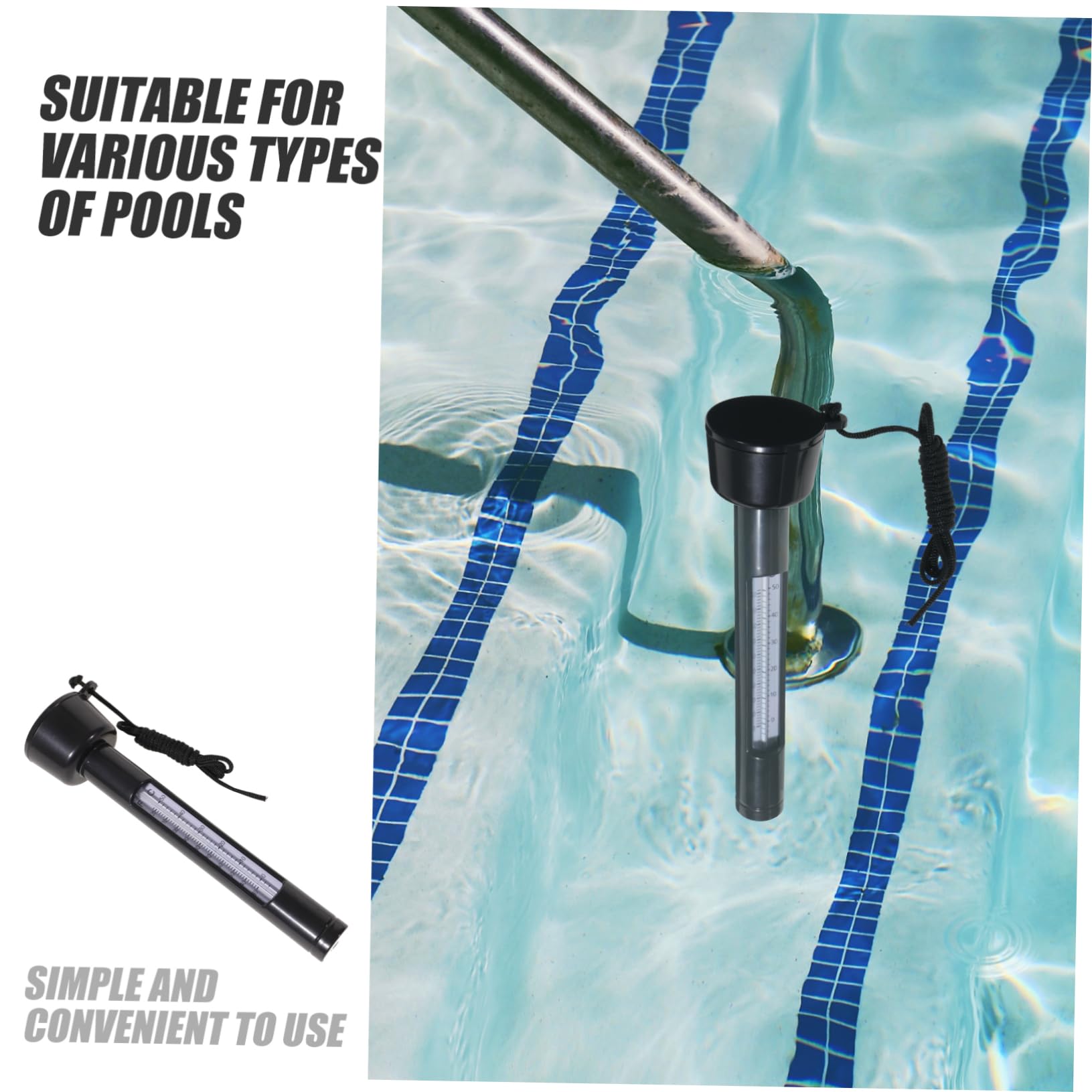 BESPORTBLE Lot De 5 Thermomètres Flottants Pour Piscine Spa Et