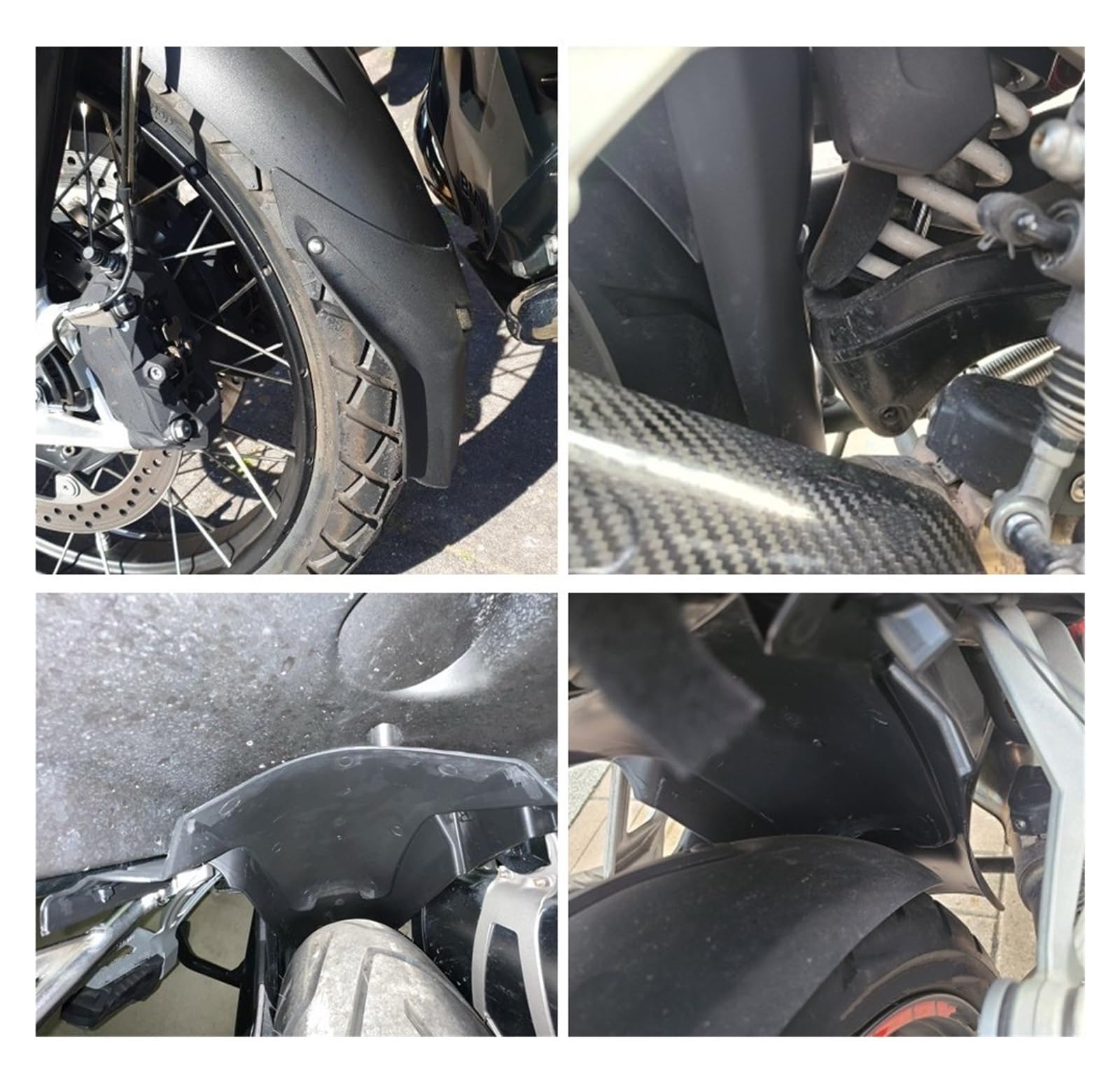 Parafango Moto Moto Parafango Posteriore Parafango Splash Guard per BMW F800GS F700GS F650GS R1150GS R1200GS/R1200GS per ADV/R1200GS LC Mudflap Paraspruzzi
