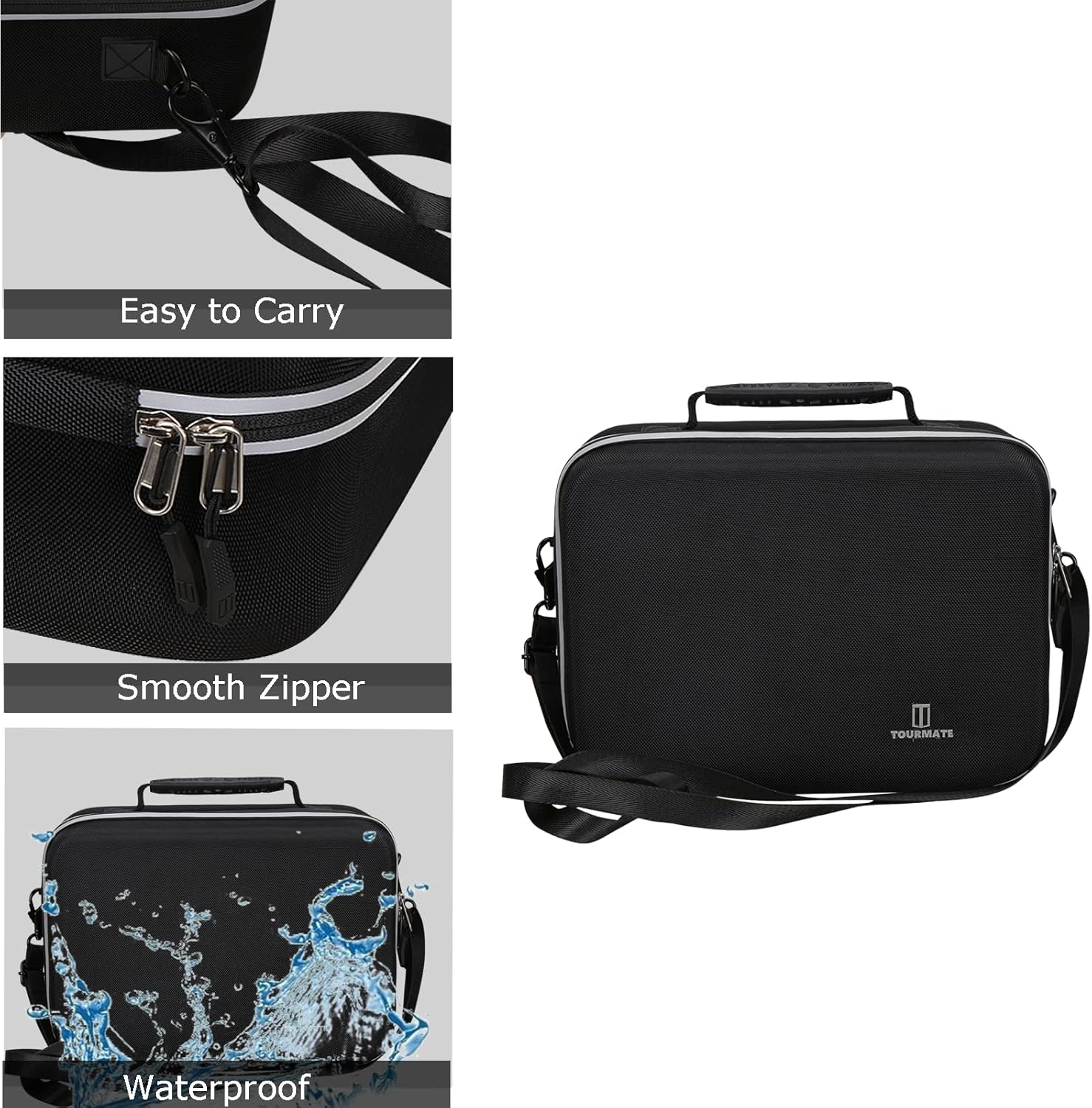 Hard Storage Case for HAPPRUN Projector, Travel case for Native 1080P Bluetooth Projector - Tourmate Case Only