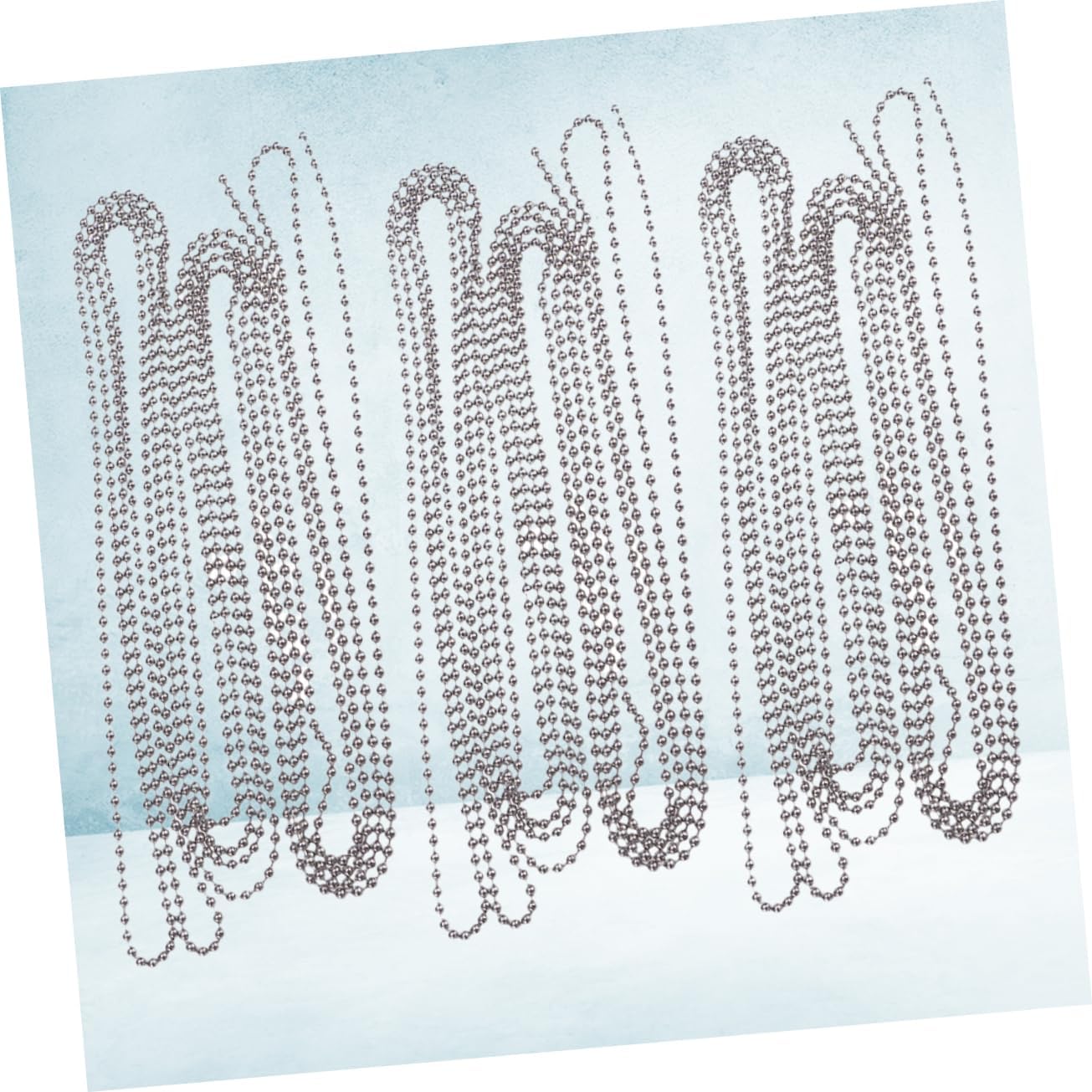 IWOWHERO 3set Stainless Steel Ball Chain Connectors Matching Connectors for DIY Keychains Jewelry