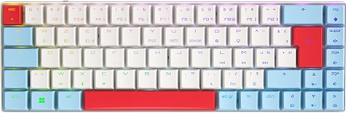 CHERRY MX-LP 2.1 Compact Wireless, Clavier de Gaming sans Fil 68 Touches, Dispos