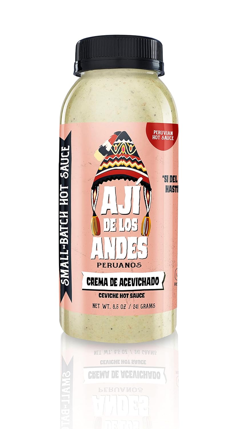 Aji de los Andes Peruanos Crema de Acevichado 8.5 oz Creambased Hot sauce
