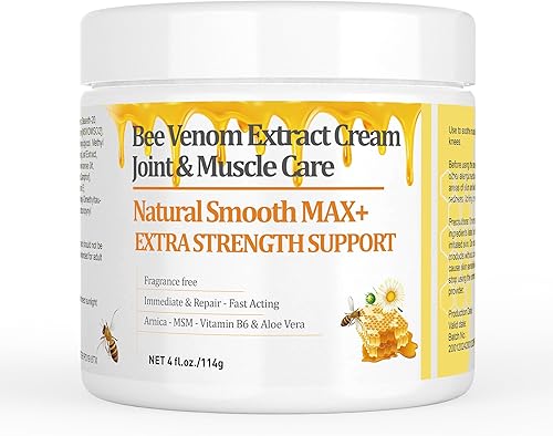 Crema de veneno de abeja de Nueva Zelanda, crema para articulaciones musculares de alta resistencia, orgánica natural, calma la espalda, cuello,