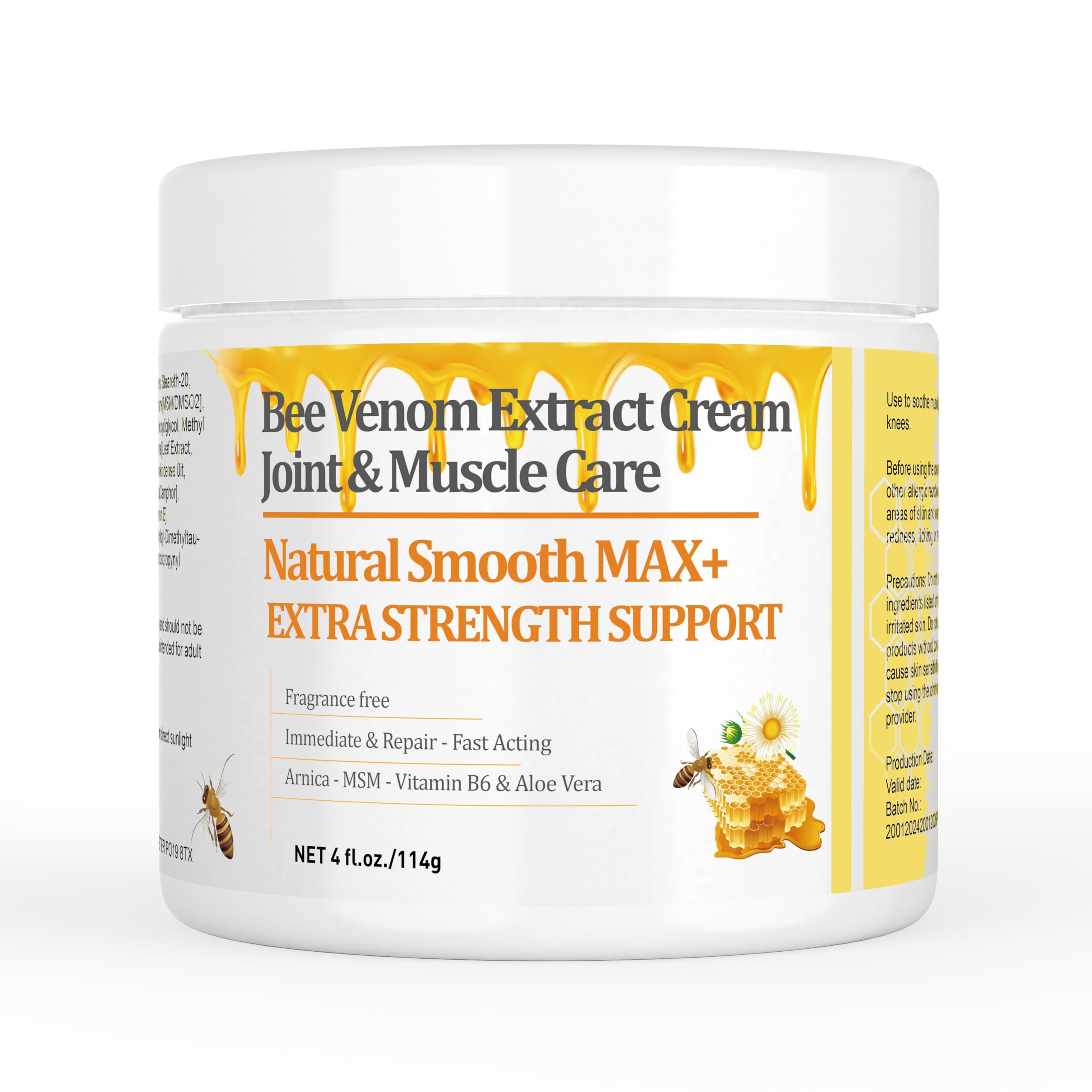 Amazon.com: HIKCOSLLY New Zealand Bee Venom Cream, High Strength