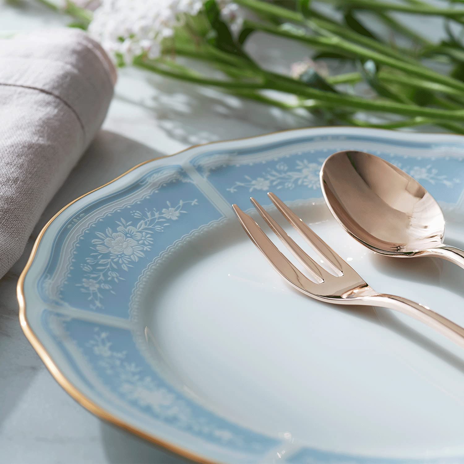 ノリタケ　皿 ハンプシャーゴールド 23cmアクセントプレートペア | ノリタケ食器公式