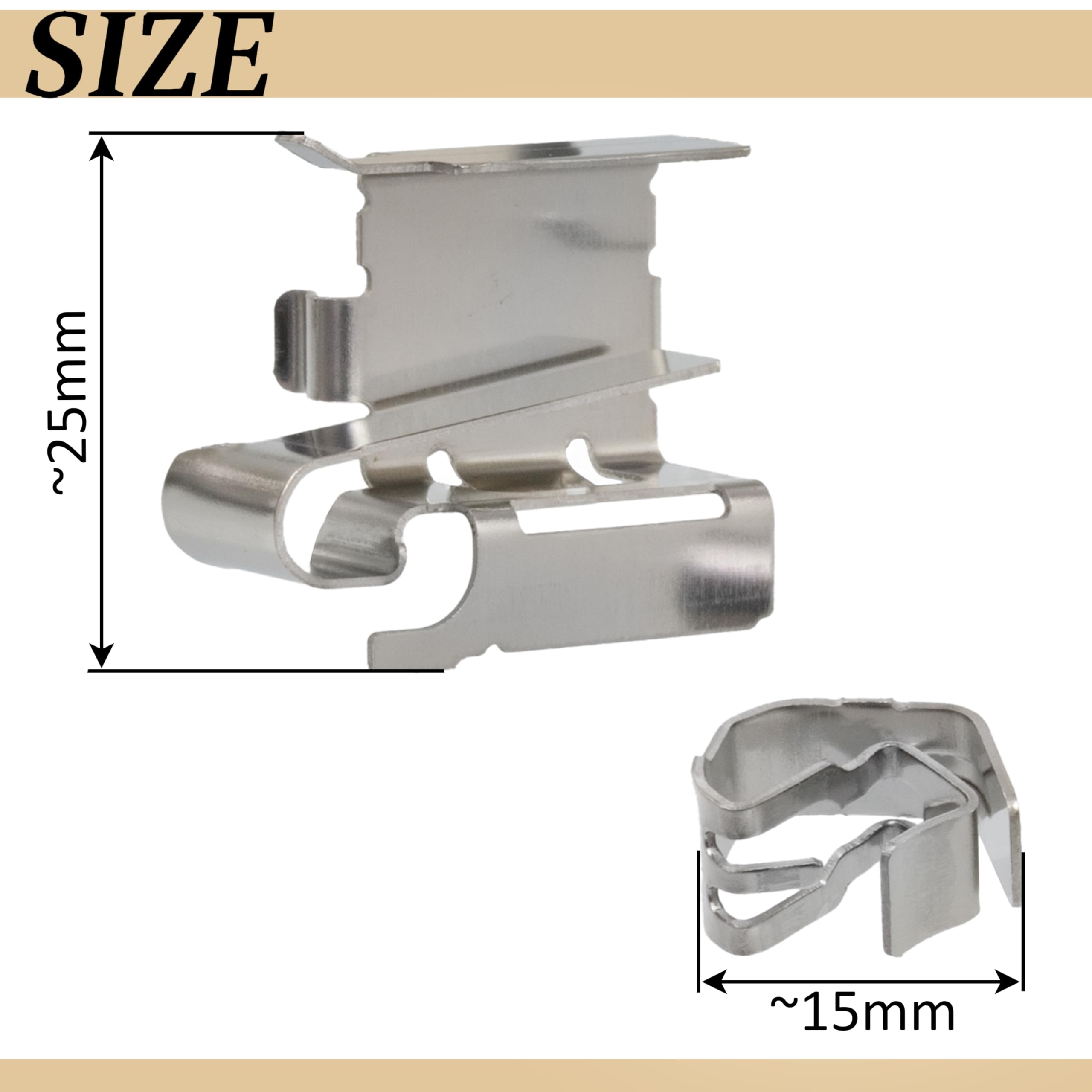 Kit Accessoires Plaquette Frein Avant AERZETIX – Compatible OE 04409-94000