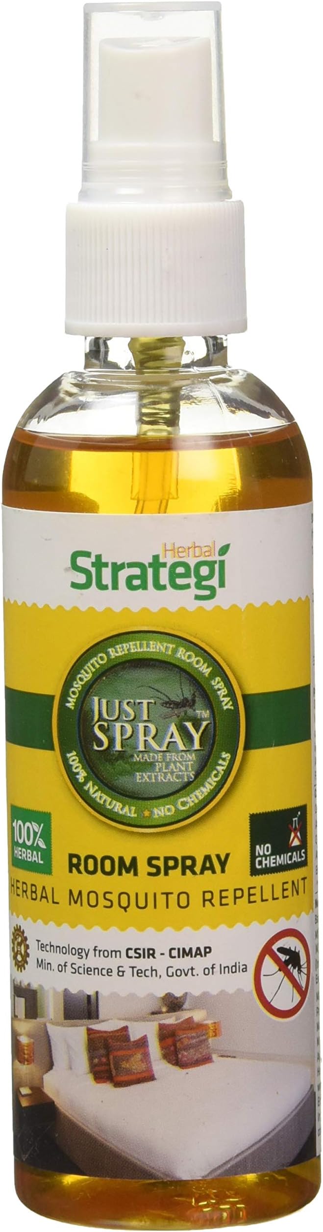 Mosquito Repellent Spray - Pack of 3 (100ml each) | 100% Herbal | Baby-Safe, Skin-Safe, Pet-Friendly | Made with Citronella, Lemongrass, Cedarwood & Neem | Eco-friendly, Non-toxic