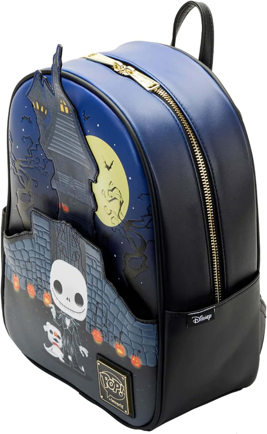 Loungefly Disney POP Nightmare Before Christmas Jack Skellington House Mini Backpack