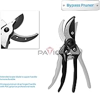 Vista 4 de Patio Loppers Herramientas de jardín, kit de 3 piezas con podadora manual, tijeras de cortar setos y podadora de derivación; tijeras de podar