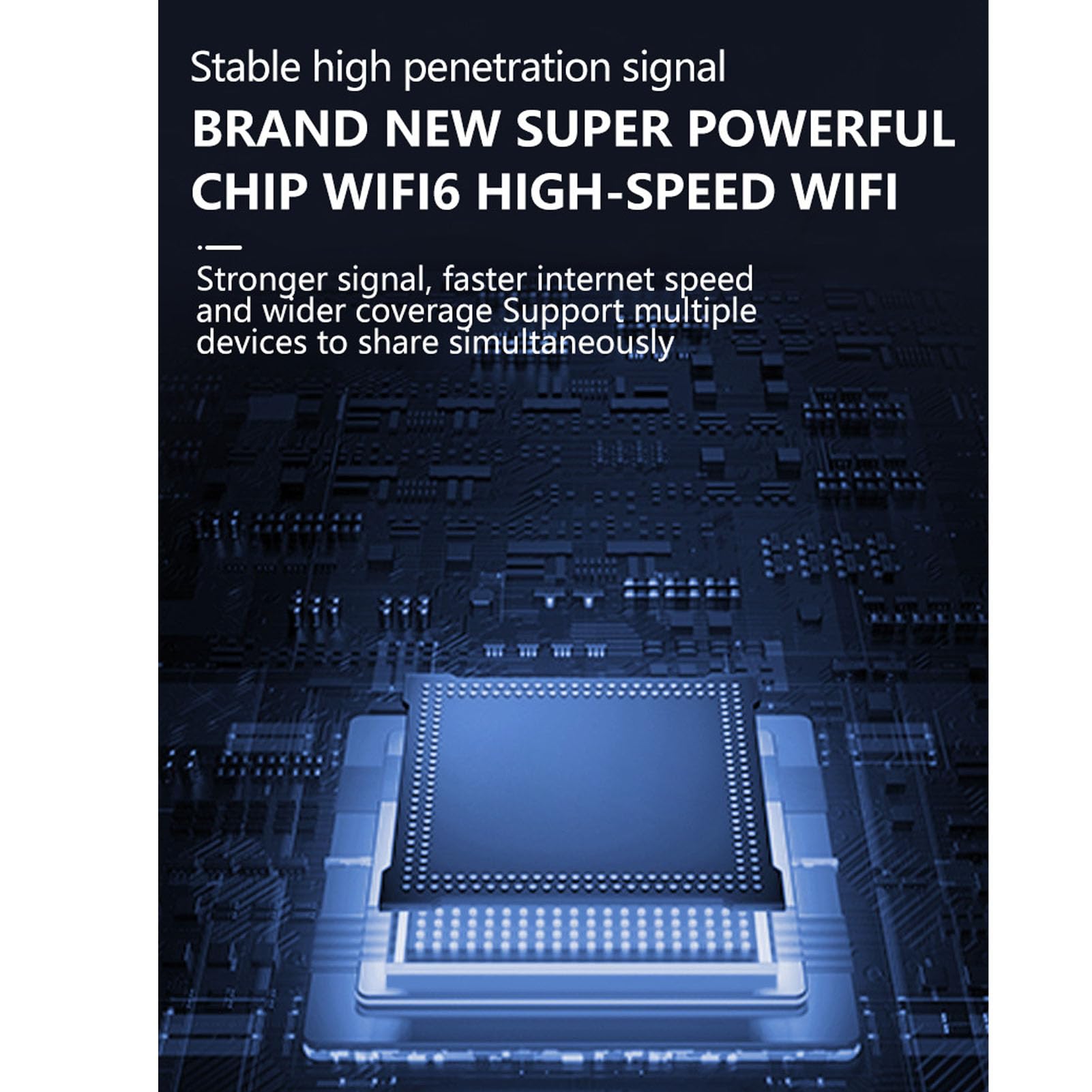 VBESTLIFE Router 5G con WiFi 6 e Slot per Scheda SIM, 6 Antenne Ad Alto Guadagno Router Wireless Gigabit Dual Band, Larghezza di Banda 600 Mbps per Ufficio Domestico e Streaming 4K